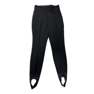 Women’s Black Stirrup Pants